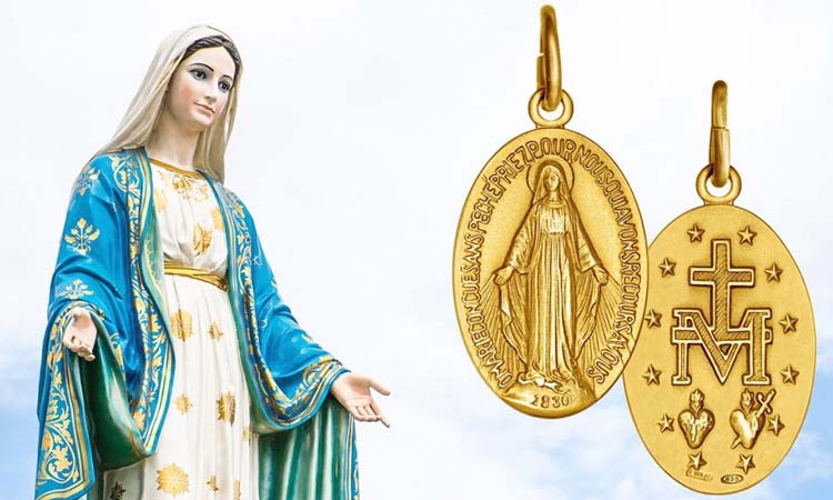 Oración por bendición a la virgen de la medalla milagrosa