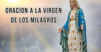 oracion a la virgen de los milagros